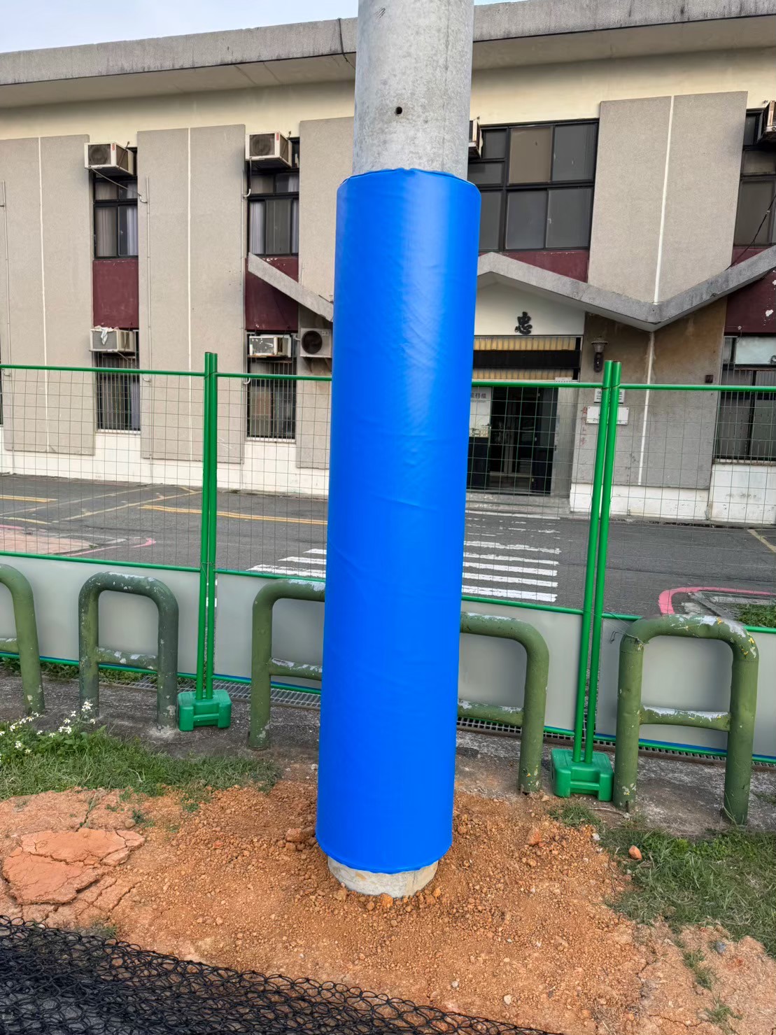 改造後軟墊防護